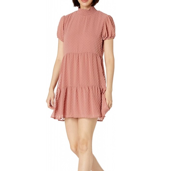 Speechless Women's Chiffon Short Sleeve Dress Medium, gently worn - Picture 4 of 5